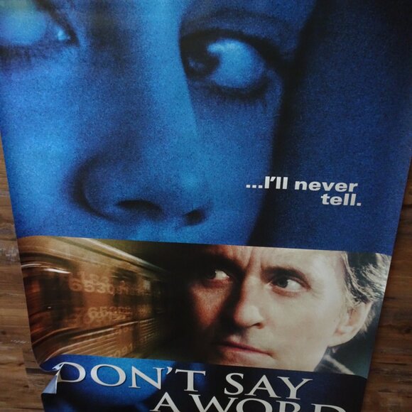 DON'T SAY A WORD - MOVIE BANNER WITH MICHAEL DOUGLAS - Picture 5 of 6